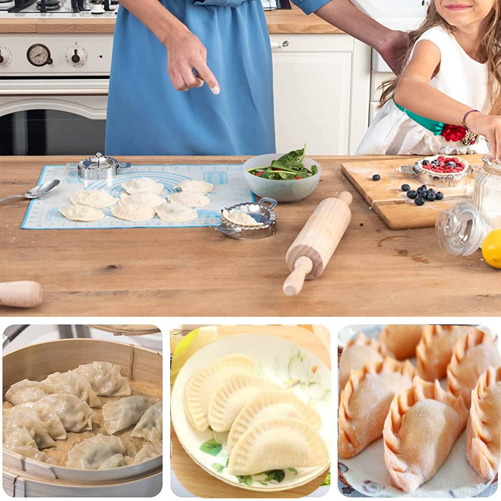ชุดทำเกี๊ยว FAST 8 ชิ้น พร้อมแ - Gyoza Dumpling Maker บทวิจารณ์และราคา