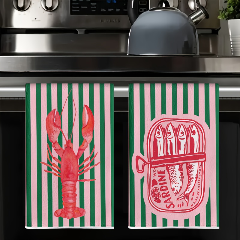ผ้าเช็ดครัวลายกระป๋องปลาซาร์ดี - Home Cooking Cookbook บทวิจารณ์และราคา